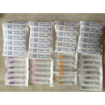 Profesional Needle Hypodermic Disposable untuk Penggunaan Single